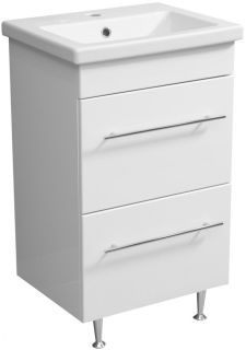 Тумба под раковину Stella Polar Ванесса 50см белый SP-00000217